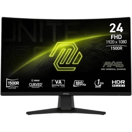 MSI MAG 242C Curved Gaming Monitor 180Hz 24-Inch